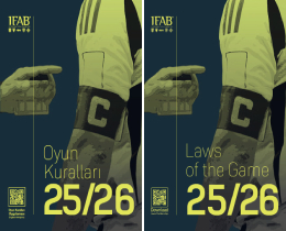Futbol Oyun Kuralları Kitabı (2025 - 2026)